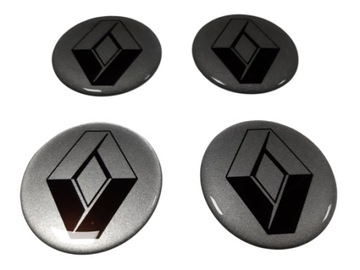NAKLEJKI ZNACZKI EMBLEMATY LOGO RENAULT 6 CM 60 MM
