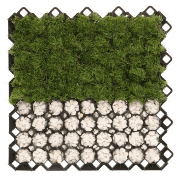 Георешетка Мультигравий черная 60х60см Stone Grass