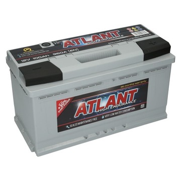 Akumulator ATLANT 12V 100Ah 960A (EN) P+
