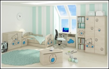 Кровать детская 140Х70 коврик BABY BOO ПК + ящик ПБ