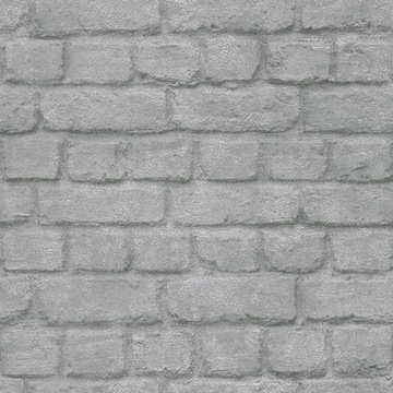 TAPETA WZÓR SZARA CEGŁA MUR KAMIEŃ PAPIEROWA