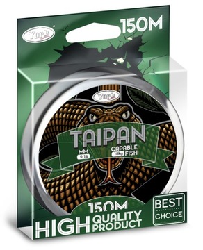 PLECIONKA YORK TAIPAN ZIELONA 0,08mm/150m/8kg !!!