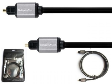 KABEL OPTYCZNY TOSLINK KRUGER&MATZ KM0321 2m