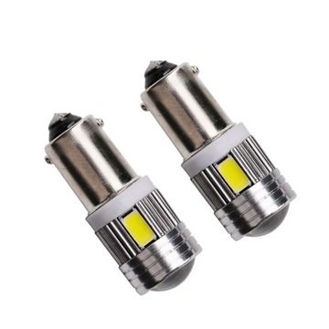 ŻARÓWKA LED 6 SMD 5730 H6W BAX9S POSTOJÓWKA POZYCJ
