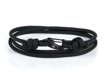 Bransoleta Męska Bransoletka karabińczyk Paracord