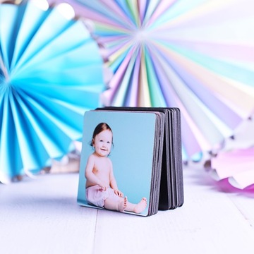 ФотоМАГНИТ с фотографией на холодильник, подарочный 8 шт.