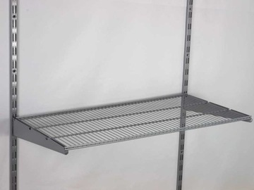 ПОЛКА НАСТЕННАЯ Ажурная МЕТАЛЛ VARIO30x80SPP