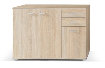 K-M 3D2S KOMODA SZAFKA Kolor dąb sonoma 106 cm