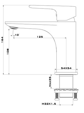 РАКОВИНА ROYAL GOLD FAPPER, GOLD COPPER CARO