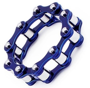 OBRĄCZKA MĘSKA BIKE CHAIN ŁAŃCUCH ROWEROWY ROZ.22