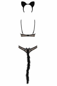 Бюстгальтер + стринги OBSESSIVE L/XL