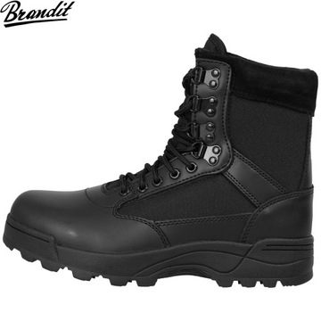 ВОЕННАЯ ТАКТИЧЕСКАЯ ОБУВЬ БЕЗОПАСНОСТИ ЗАЩИТА BRANDIT Trekking Black 41