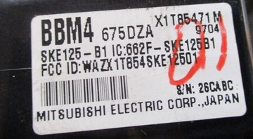 MAZDA 3 II MODUL SENSOR CENTRÁLNÍHO X1T85471M 08-