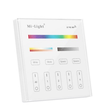 Пульт дистанционного управления для драйверов светодиодов RGB CCT на 4 зоны