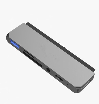 4Apple.pl Адаптер-концентратор для iPad M1 M2 Pro Air USB-C USB HDMI кард-ридер