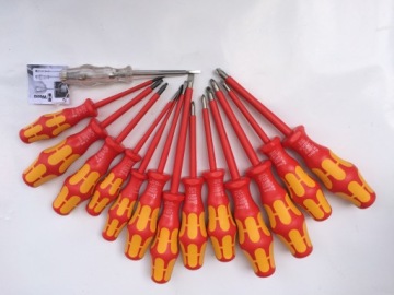 WERA Отвертки, изолированные отвертки, набор VDE