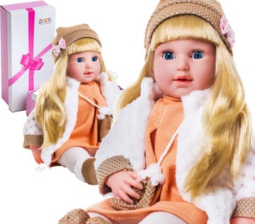 LALKA BOBAS DORIS mówi śpiewa po POLSKU 45cm 35