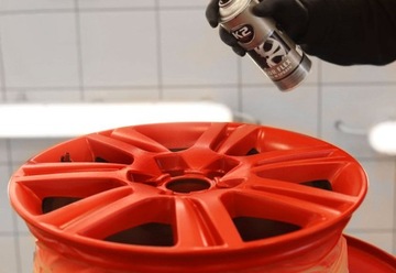 K2 COLOR FLEX RED 400 МЛ РАСПЫЛЯЕМЫЕ РЕЗИНОВЫЕ КОЛЕСА