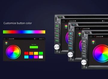 Универсальная магнитола Android 12 2DIN PL меню + камера