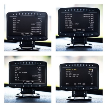 Autool x50PRO OBD2 Отображение параметров двигателя