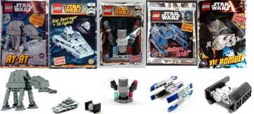 Lego Star Wars - 5 SASZETEK - NOWE
