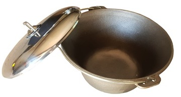 САДОВЫЙ ГРИЛЬ С ТРУДОМ С ИНОКСОВЫМИ ПРИВЯЗКАМИ И КОЛДЕЛЕМ