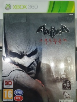 BATMAN ARKHAM CITY X360 EDYCJA STEELBOOK