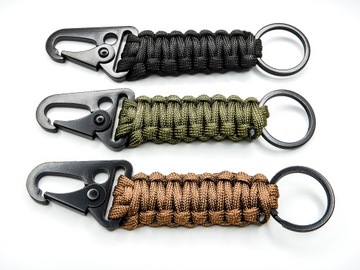 КАРАБИН БРЕЛОК ДЛЯ БРЕЛОК ПАРАКОРД РЕМЕНЬ РЮКЗАКА ДЛЯ ВЫЖИВАНИЯ