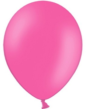 BALONY PASTELOWE RÓŻOWE FUKSJA 18 40 URODZINY A'25