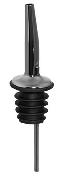 Nalewak czarny, dozownik miarka Gun Metal Black