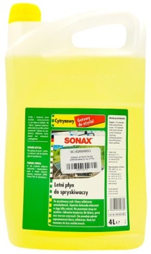 SONAX LETNI PŁYN DO SPRYSKIWACZY CYTRYNOWY 4L