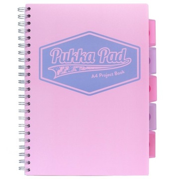 Kołozeszyt Pukka Pad A4 Fusion Project Book PINK 1SZT.