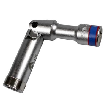 NASADKA Z PRZEGUBEM DO ŚWIEC 10mm x 128mm CHROM