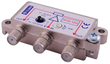 АКТИВНЫЙ РАЗВЕТВИТЕЛЬ НА 2 ТВ TELMOR RTA-120 DVB-T