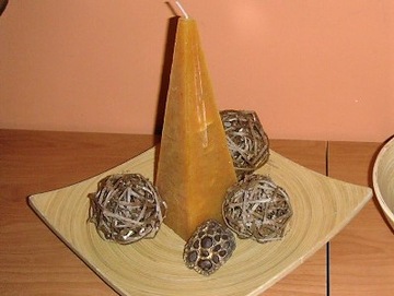 Бамбуковая тарелка для закусок, украшение для кухни, гостиной