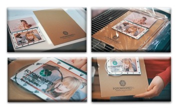 10x FOTO-MAGNES zdjęcie na lodówkę PREZENT 9x6cm