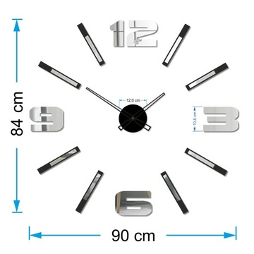 ЗАКРЫТО! БОЛЬШИЕ настенные часы с 3D-зеркалом своими руками