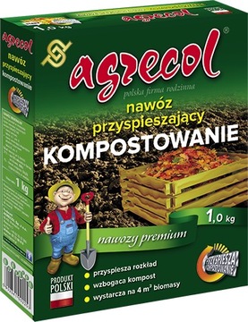 AGRECOL KOMPOSTER NAWÓZ DO KOMPOSTOWANIA LIŚCI TRAWY RESZTEK ODPADÓW