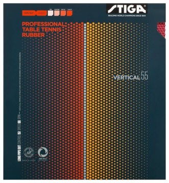 Okładzina STIGA VERTICAL 55, 1,0-1,3 mm czarna
