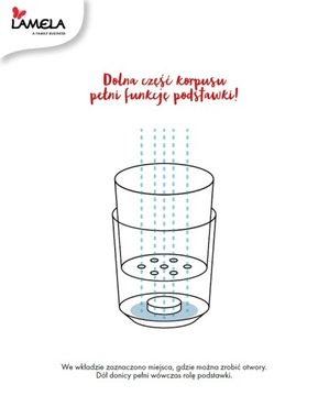 AZTEK Вазон 19,5х20 к-Черный + з-Золотой Светлый