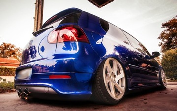 GOLF MK5 V R32 GTI ДИФФУЗОР задняя крышка + задний глушитель