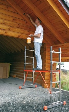 Rusztowanie Aluminiowe Drabinowe Krause VarioTop