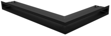 Каминная решетка Luft CORNER 600x400x60 черный