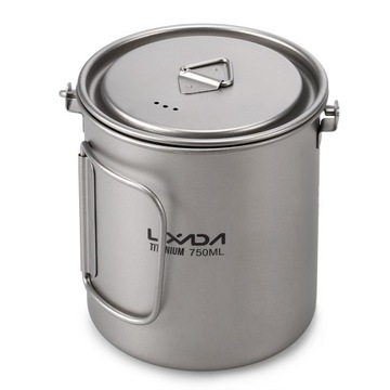 Lixada 750 ml tytanowy przenośny kubek na wodę