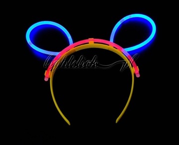Królicze uszy świecące lightstick glowstick