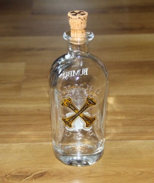Butelka 0,7l karafka na whisky wódka czaszka bumbu