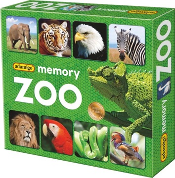 GRA PAMIĘCIOWA MEMORY ZOO ZWIERZĘTA ADAMIGO