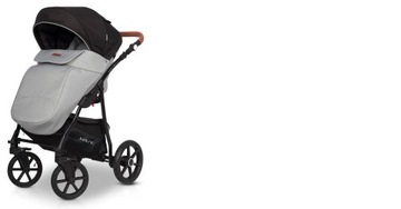 WÓZEK 3w1 GONDOLA SPACER FOTE Basic PLUS Anthracit