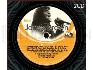 James Brown 2cd CD wydane jak VINYL
