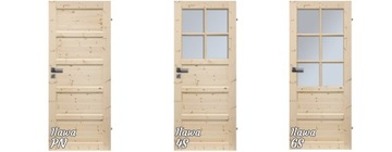 Внутренние двери Iława Wood Room Pine 60